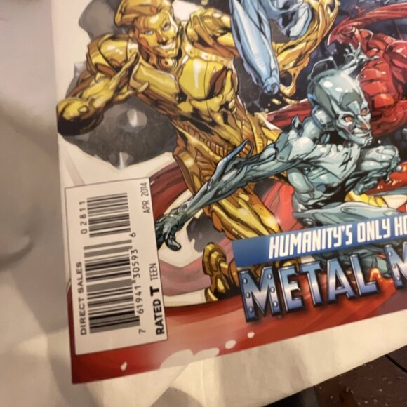 Forever Evil Justice League Vol 2 #28 Forever Worthy 2014 Textless Cover Geoff J - Picture 7 of 9